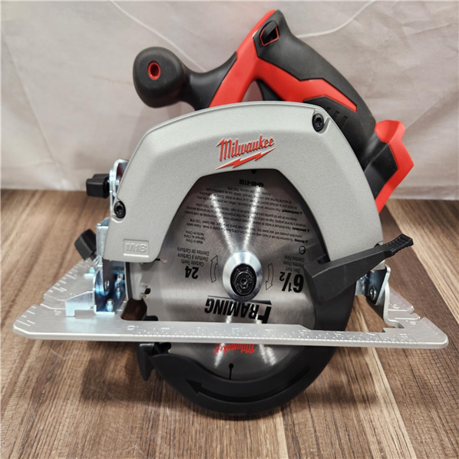 AS-IS- Milwaukee M18 Cordless 6-1/2 Circular Saw (Tool Only)