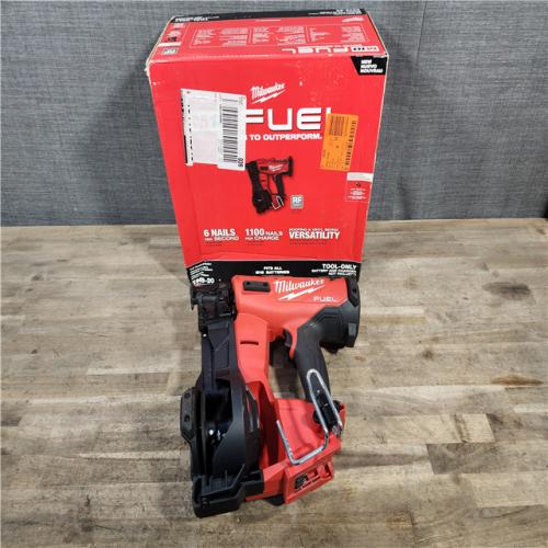 HOUSTON LOCATION - AS-IS Milwaukee M18 FUEL 18-Volt Lithium-Ion Brushless Cordless Coil Roofing Nailer (Tool Only)