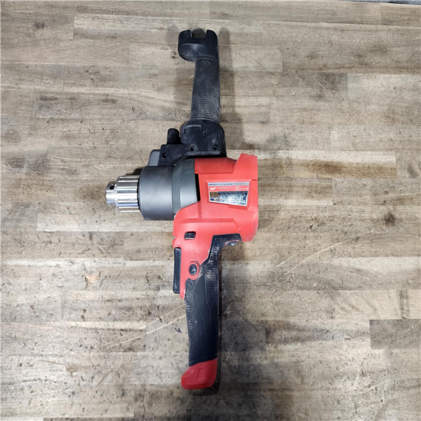 HOUSTON LOCATION - AS-IS Milwaukee M18 FUEL 18-Volt Lithium-Ion Brushless Cordless 1/2 in. Mud Mixer (Tool-Only)