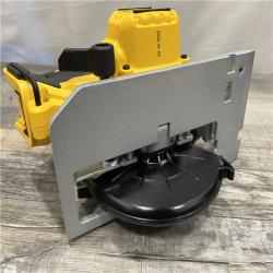 AS-IS DEWALT 20V MAX Cordless Brushless 6-1/2 in. Sidewinder Style Circular Saw (Tool Only)