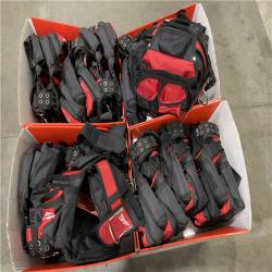 Dallas Location - NEW -  Milwaukee General Contractor Work Waist Tool Belt with Suspension Rig(Lot Of 12)