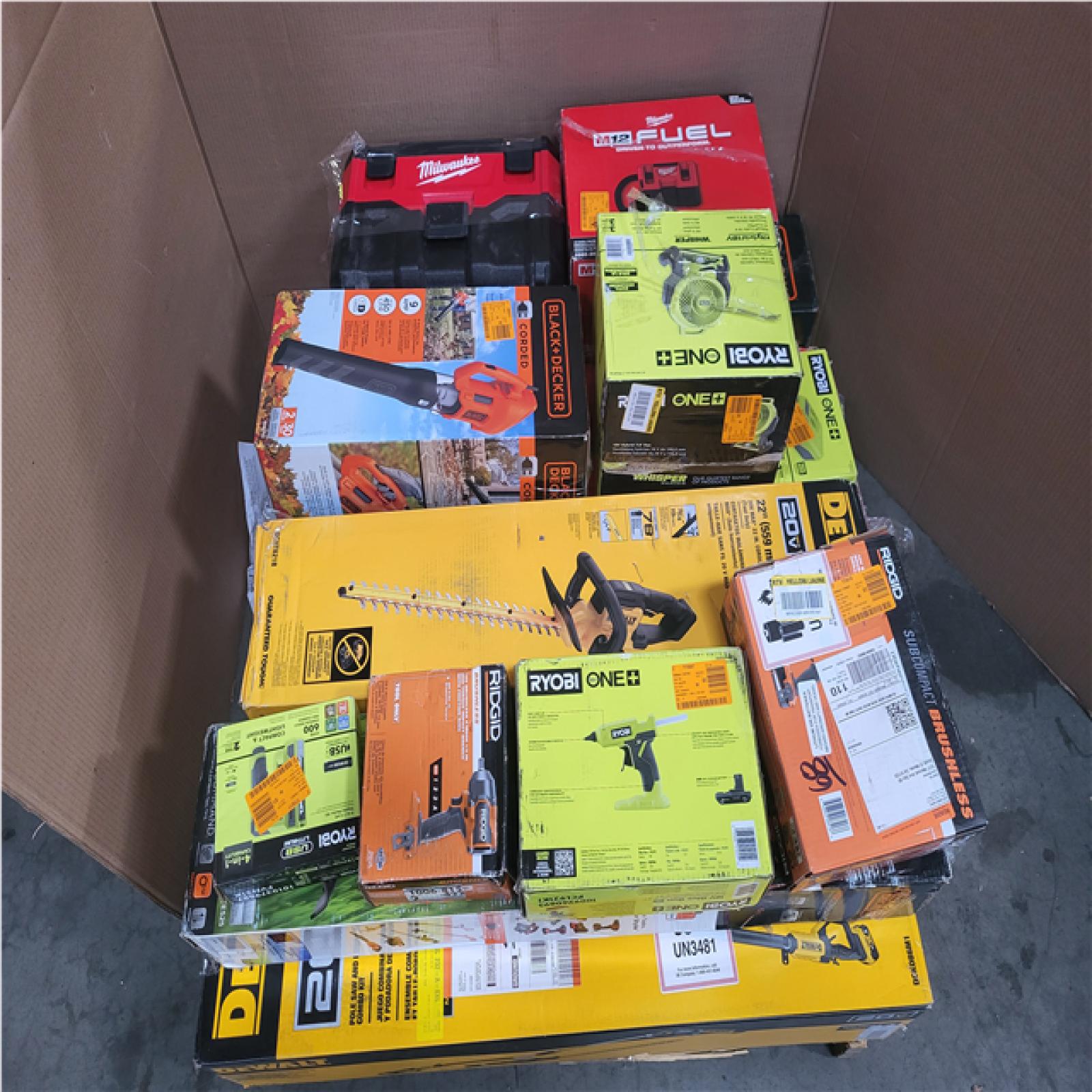 CALIFORNIA AS-IS TOOL PALLET