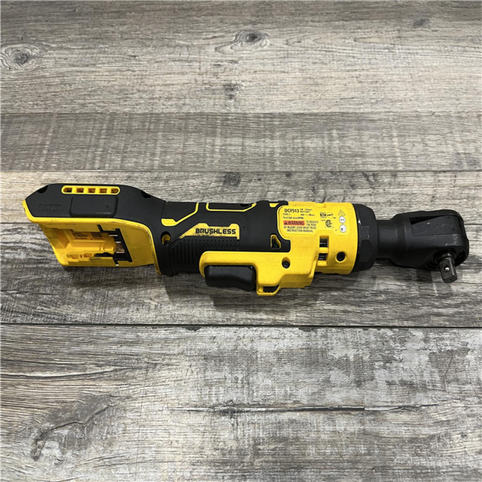AS-IS DEWALT ATOMIC 20V MAX Cordless 3/8 in. Ratchet (Tool Only)