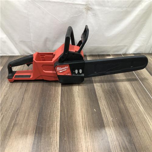 AS-IS Milwaukee FUEL 16 in. 18V Lithium-Ion Brushless Battery Chainsaw (Tool-Only)