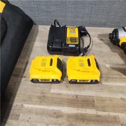 HOUSTON LOCATION - AS-IS DeWalt 20V MAX ATOMIC Cordless Brushless 3 Tool Combo Kit