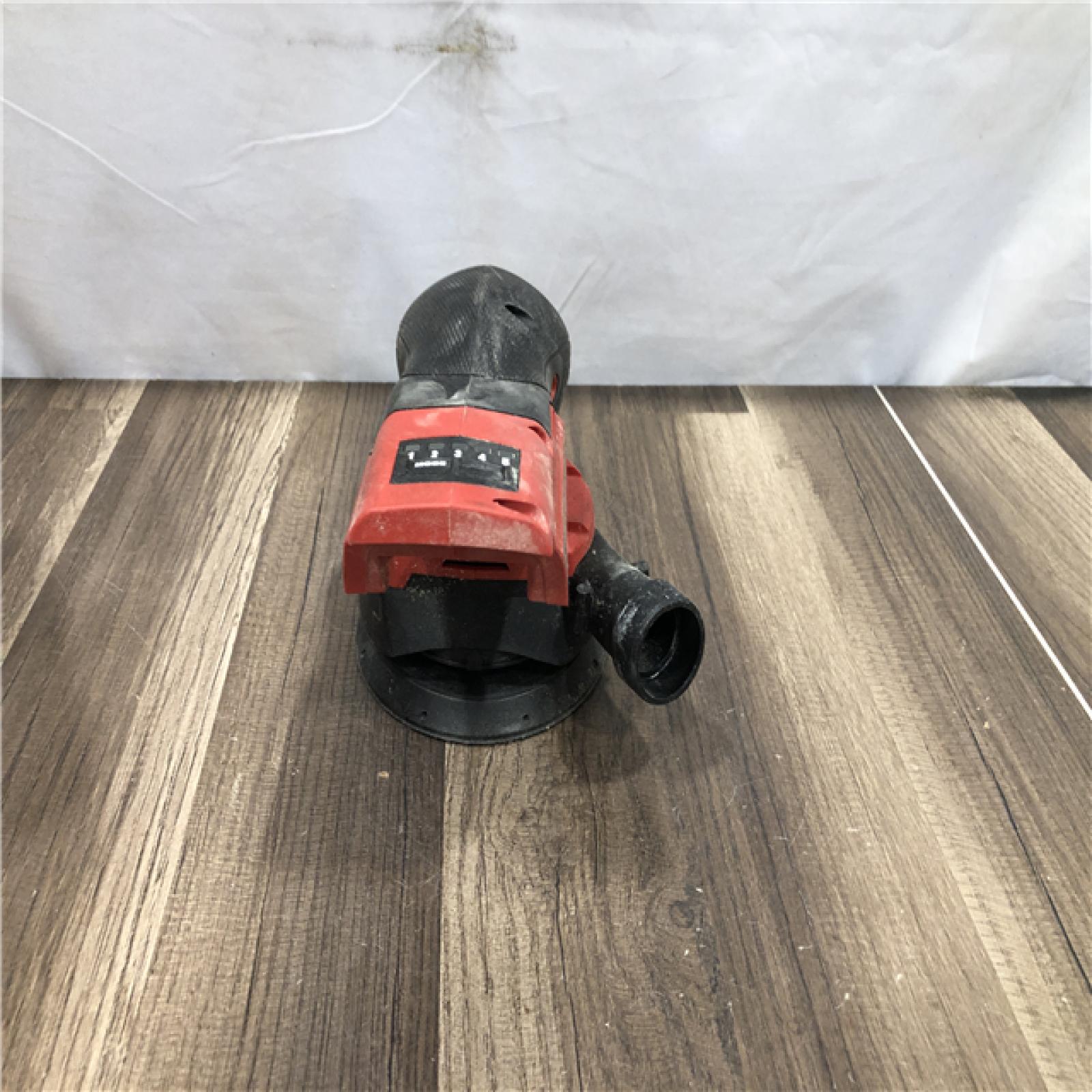 AS-IS Milwaukee 18V Lithium-Ion Brushless Cordless FUEL 5 in. Random Orbit Sander (Tool-Only)