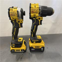 AS-IS - DEWALT ATOMIC 20-Volt Lithium-Ion Cordless 2-Tool Combo Kit