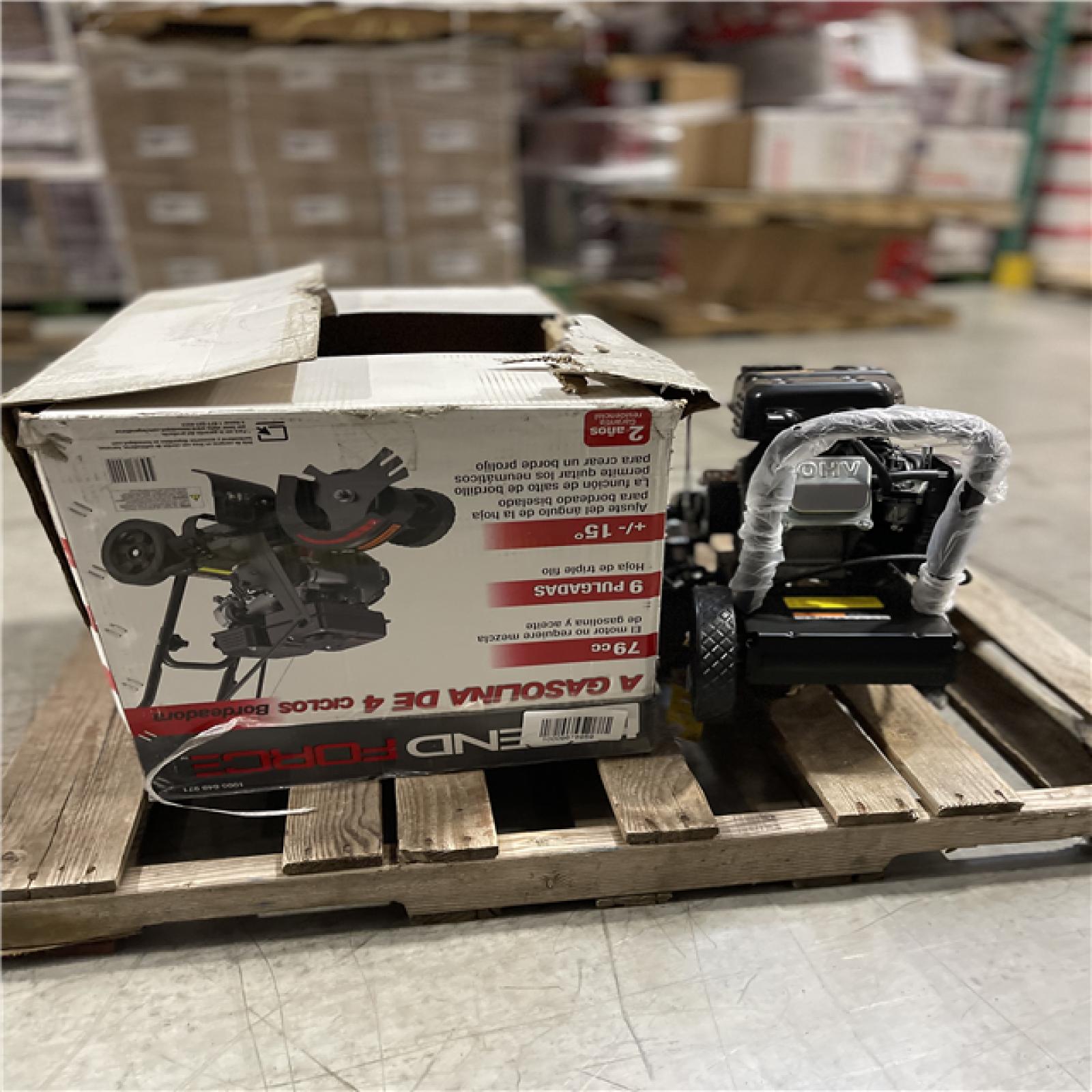 DALLAS LOCATION AS-IS Legend Force 9 in. 79 cc Gas Powered 4-Stroke Walk Behind Landscape Edger