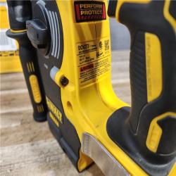 HOUSTON LOCATION - AS-IS DEWALT 20V MAX XR Cordless Brushless 1 in. SDS Plus L-Shape Rotary Hammer (Tool Only)