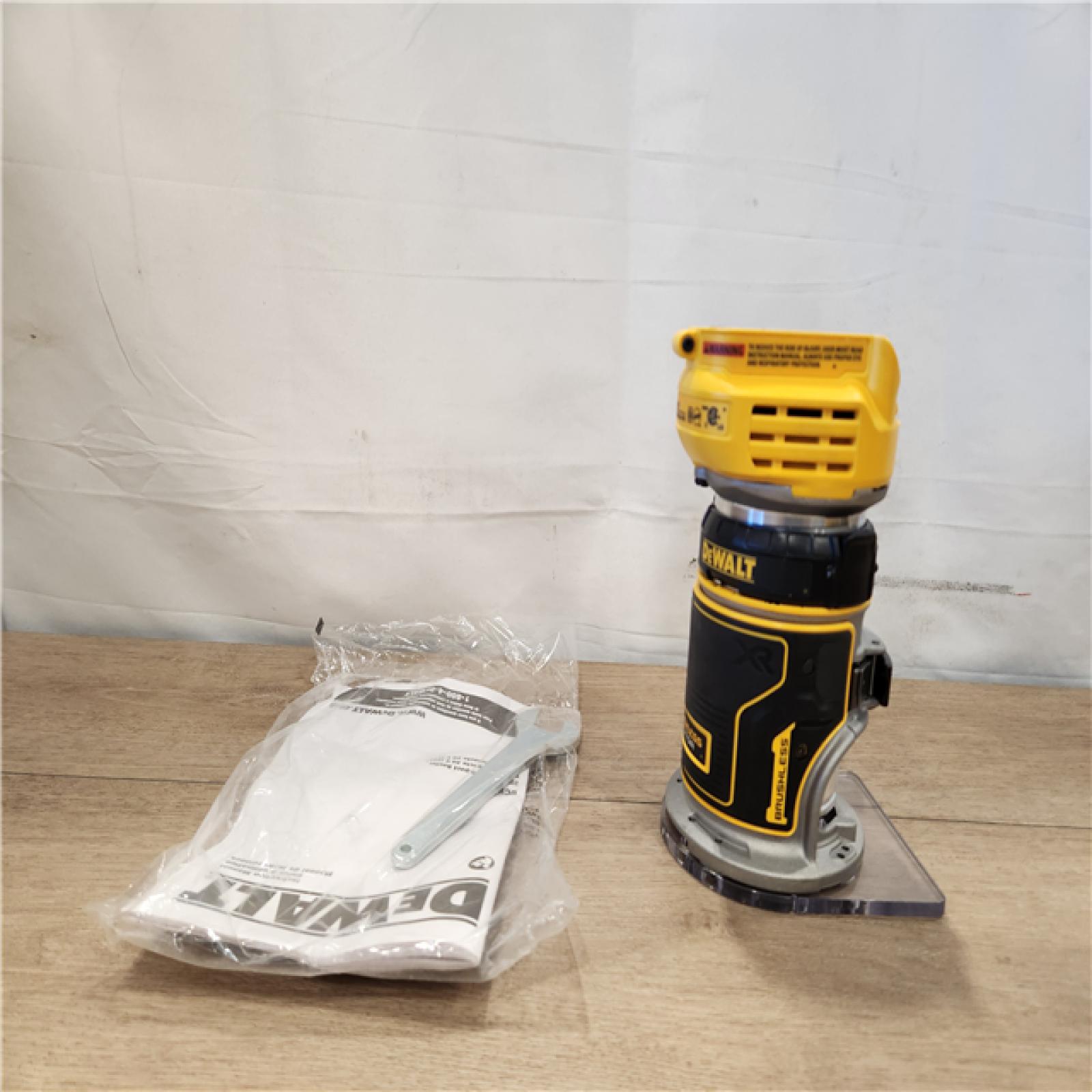 AS-IS- DEWALT Cordless Brushless Router (Tool-Only)