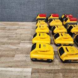 HOUSTON LOCATION - AS - IS DEWALT BATTERY PACK QTY - 15