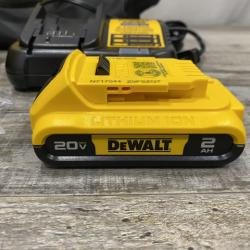 AS-IS DEWALT Atomic 20V Lithium-Ion Cordless Compact 1/2 in. Drill/Driver Kit