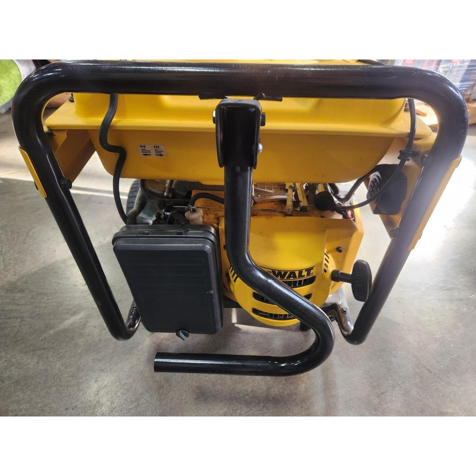 Phoenix AS-IS DEWALT 10000 / 8000-Watt Electric Start Gas Powered Portable Generator with Idle Control  GFCI Outlets and CO Protect-DXGNR8000