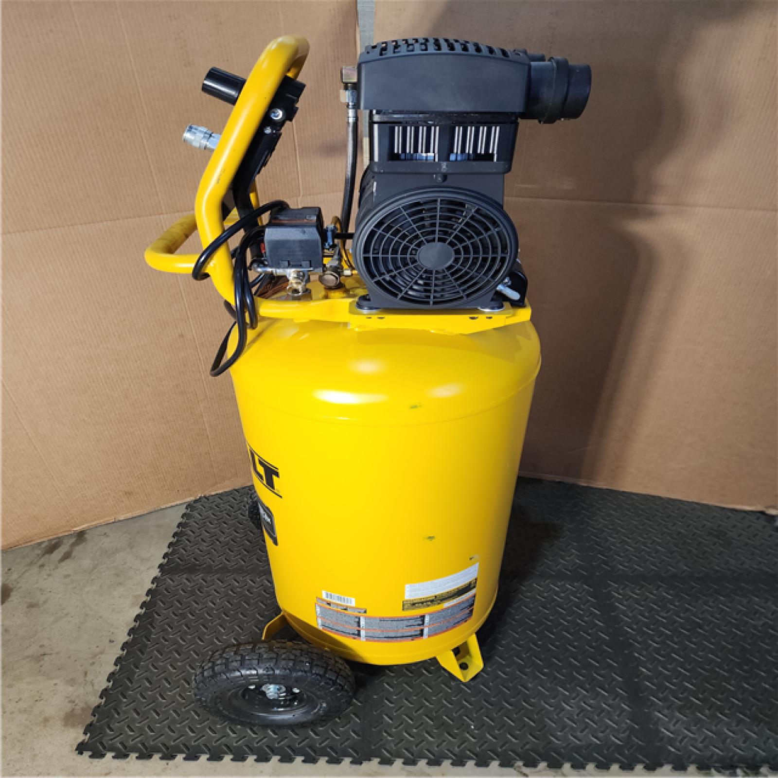 HOUSTON LOCATION - AS-IS DEWALT 26 Gal. 175 PSI Ultra Quiet Portable Electric Air Compressor
