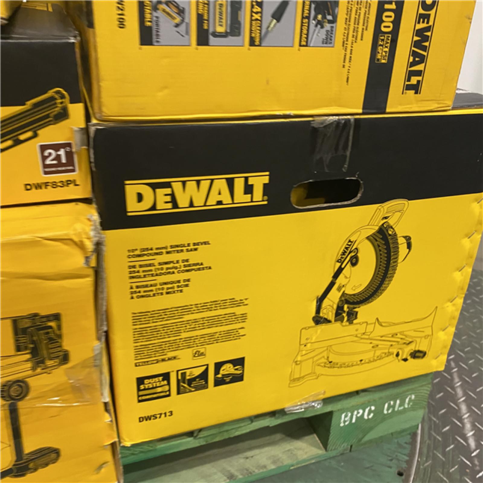 Dallas Location - As-Is DEWALT Tool Pallet