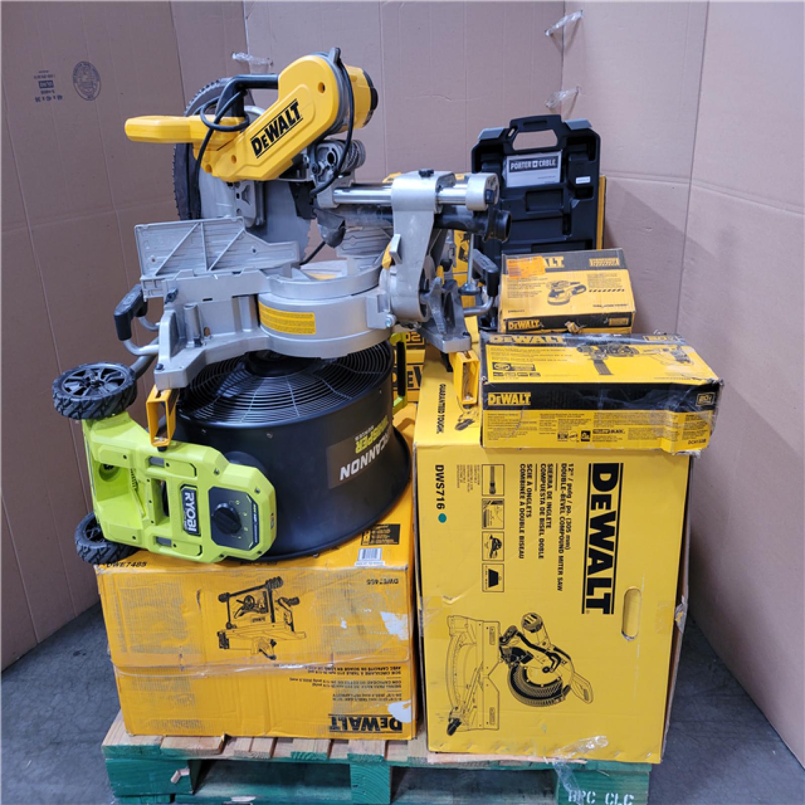 CALIFORNIA AS-IS TOOL PALLET