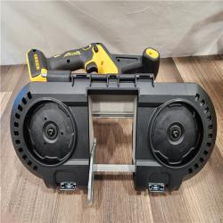 AS-IS- DEWALT 20-Volt MAX 3-3/8 in. Cordless Brushless Bandsaw (Tool-Only)
