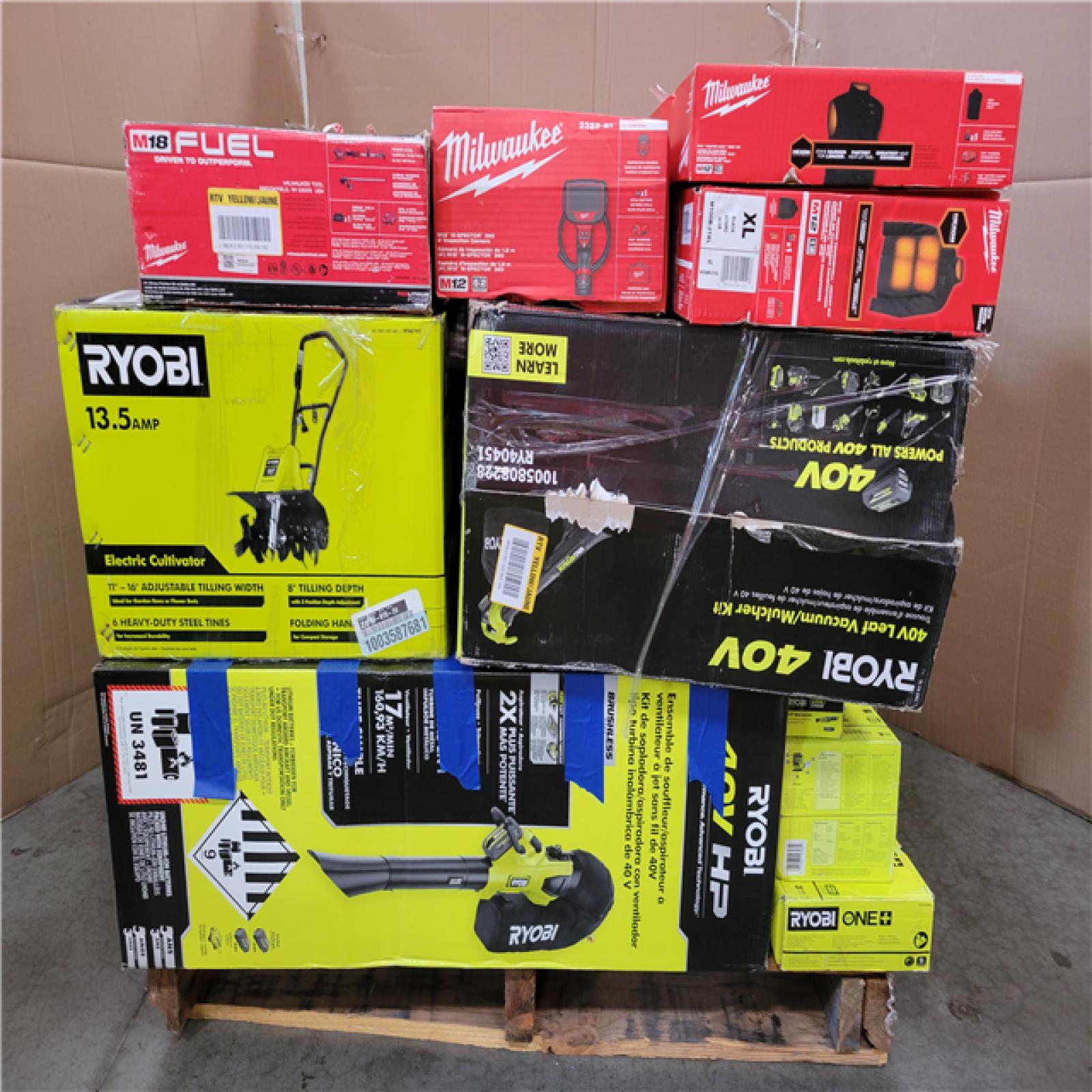 CALIFORNIA AS-IS TOOL PALLET