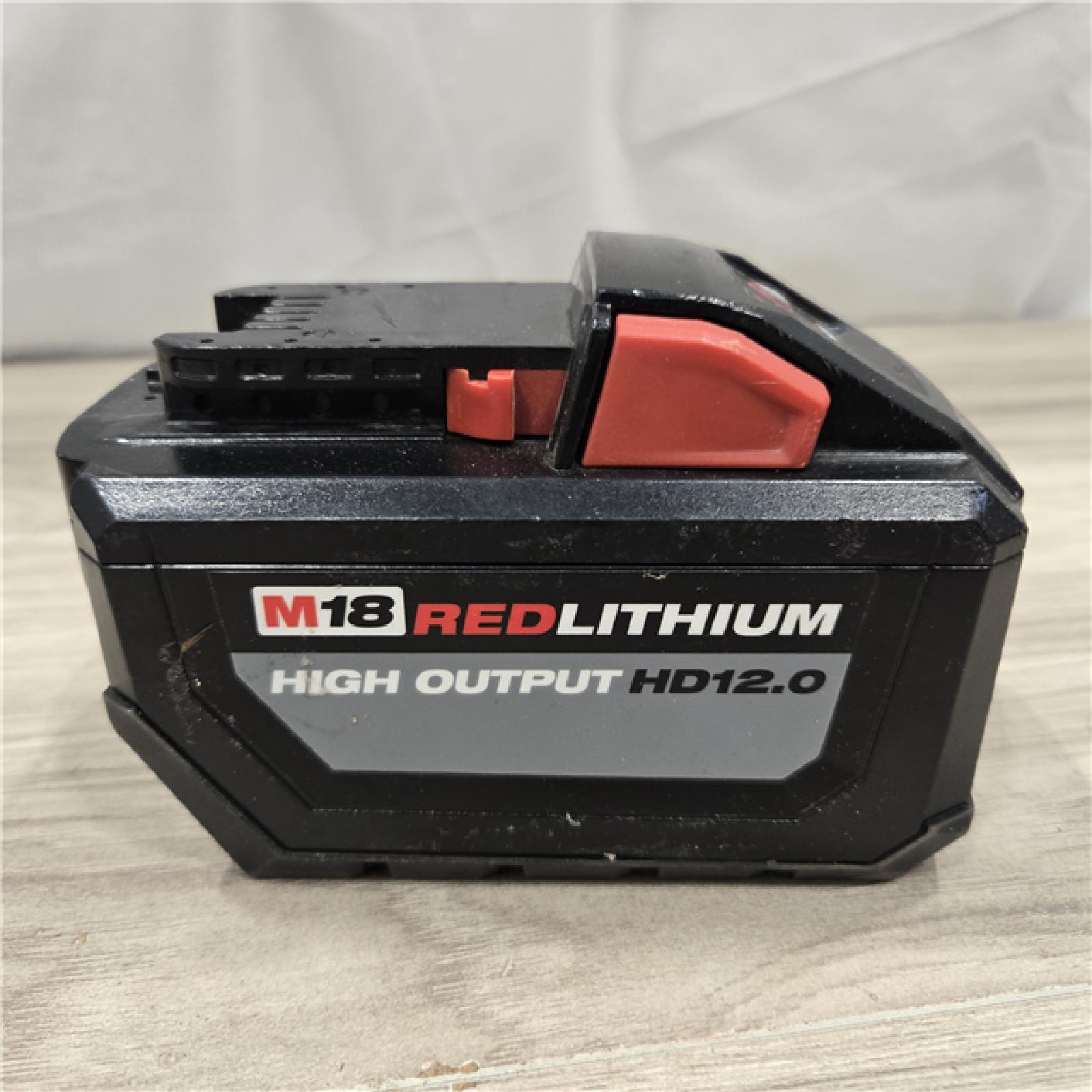 AS-IS Milwaukee 48-11-1812 M18 REDLITHIUM High Output 12.0Ah Battery Pack