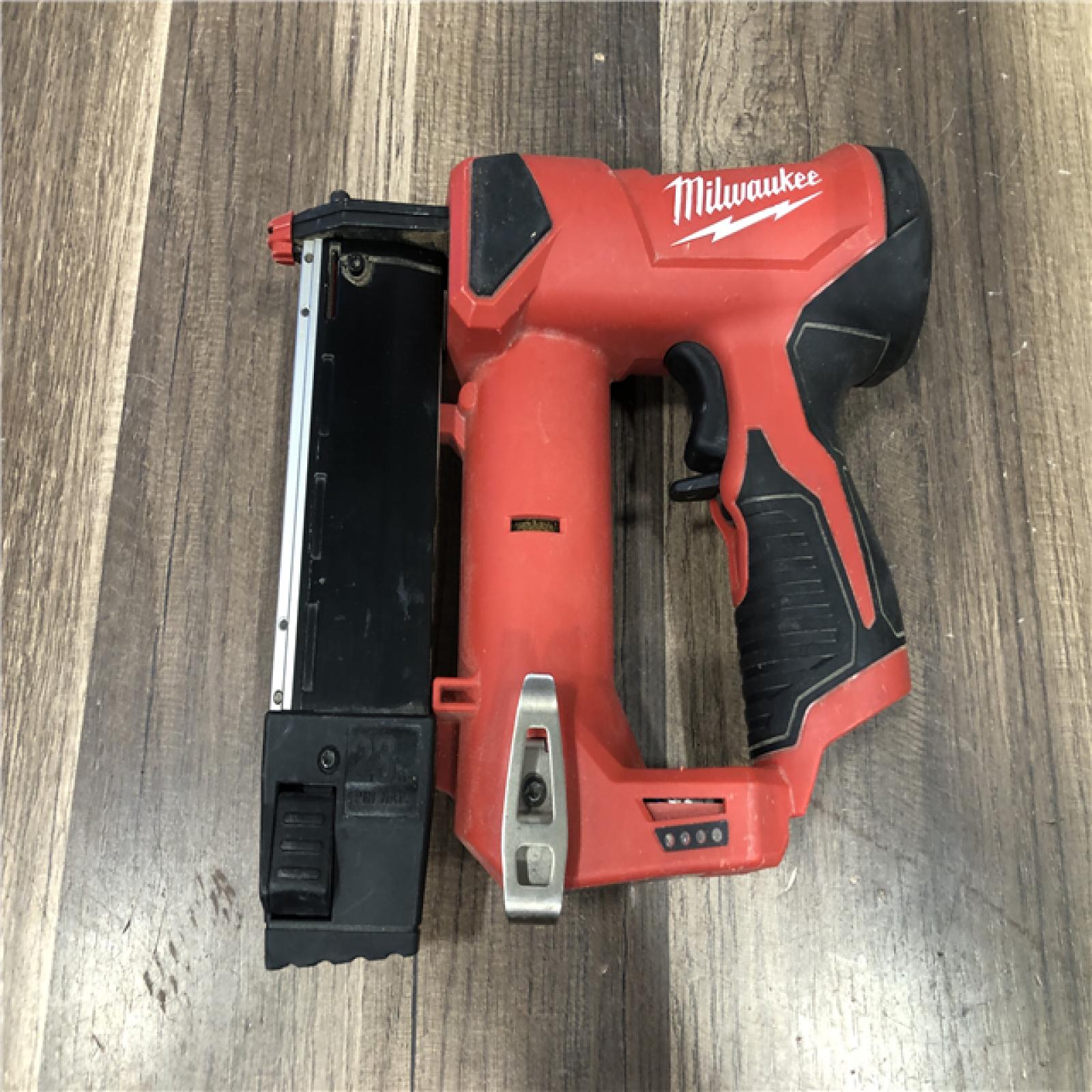 AS-IS Milwaukee M12 12-Volt 23-Gauge Lithium-Ion Cordless Pin Nailer (Tool-Only)
