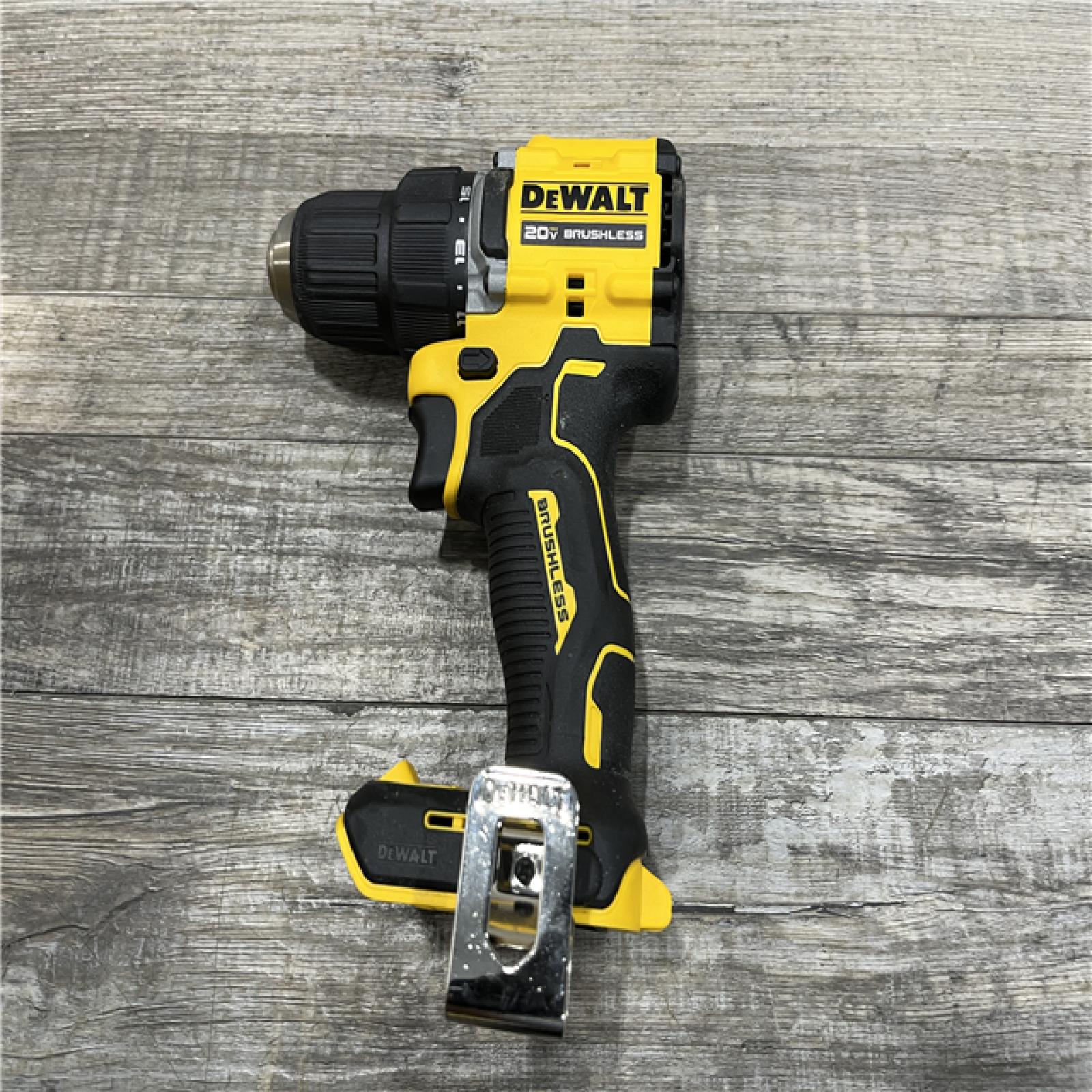 AS-IS DEWALT Atomic 20V Lithium-Ion Cordless Compact 1/2 in. Drill/Driver Kit