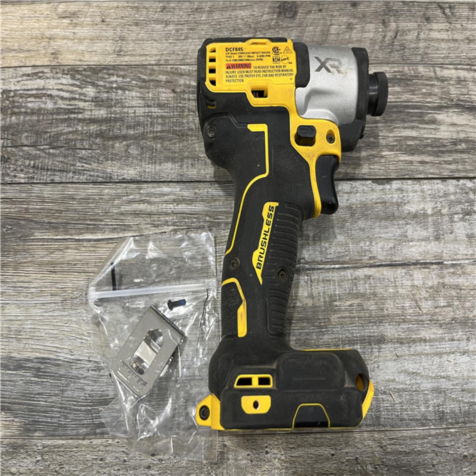 AS-IS DEWALT 20-Volt Maximum XR Cordless Brushless 1/4 in. 3-Speed Impact Driver (Tool-Only)