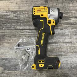 AS-IS DEWALT 20-Volt Maximum XR Cordless Brushless 1/4 in. 3-Speed Impact Driver (Tool-Only)