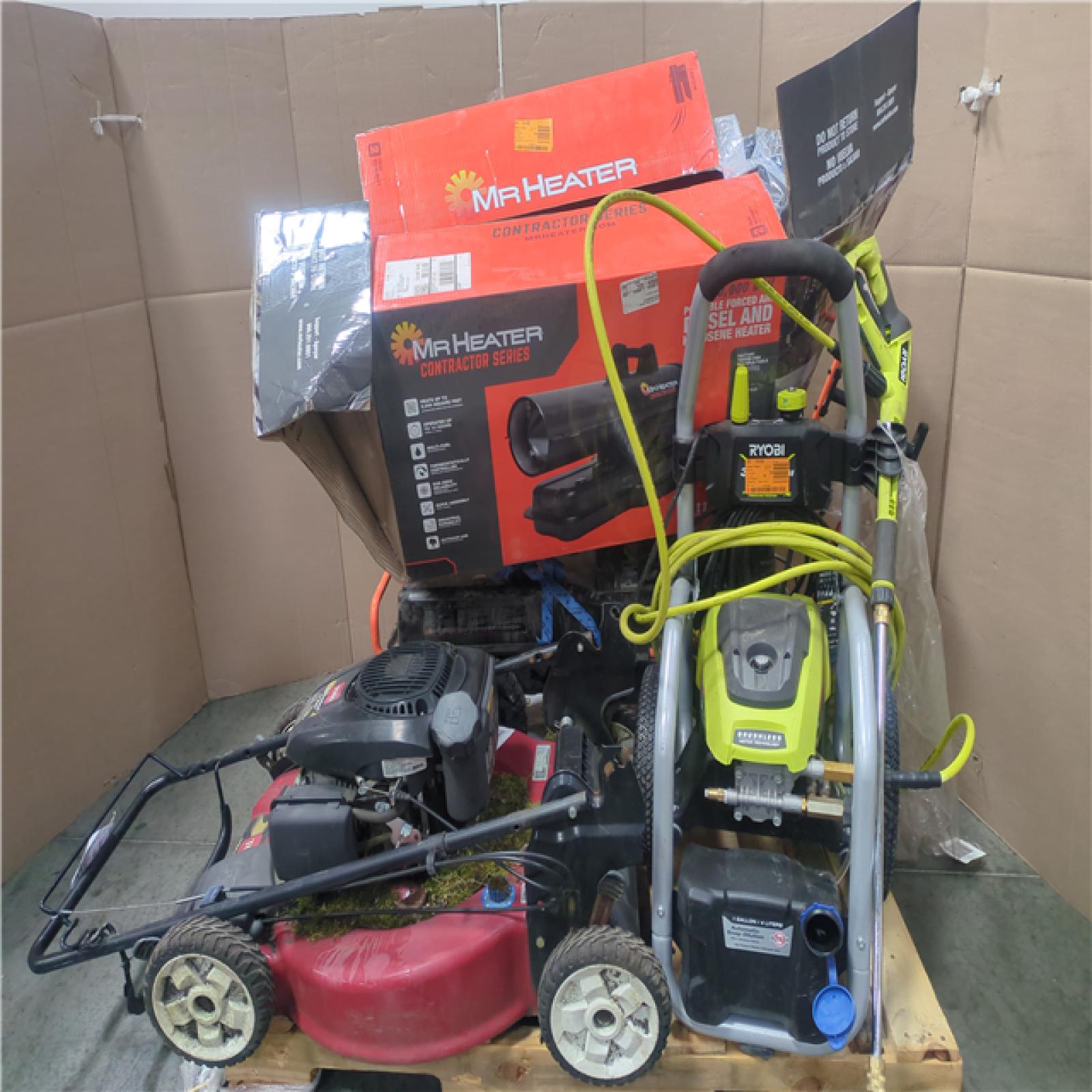 CALIFORNIA AS-IS OUTDOOR POWER EQUIPMENT