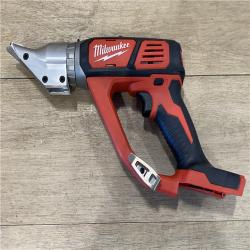 AS-IS Milwaukee 18-Volt Lithium-Ion Cordless 18-Gauge Double Cut Metal Shear (Tool-Only)
