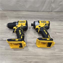 AS-IS Dewalt DCK225D2 20V MAX ATOMIC Compact Cordless Drill Driver and Impact Driver Combo Kit