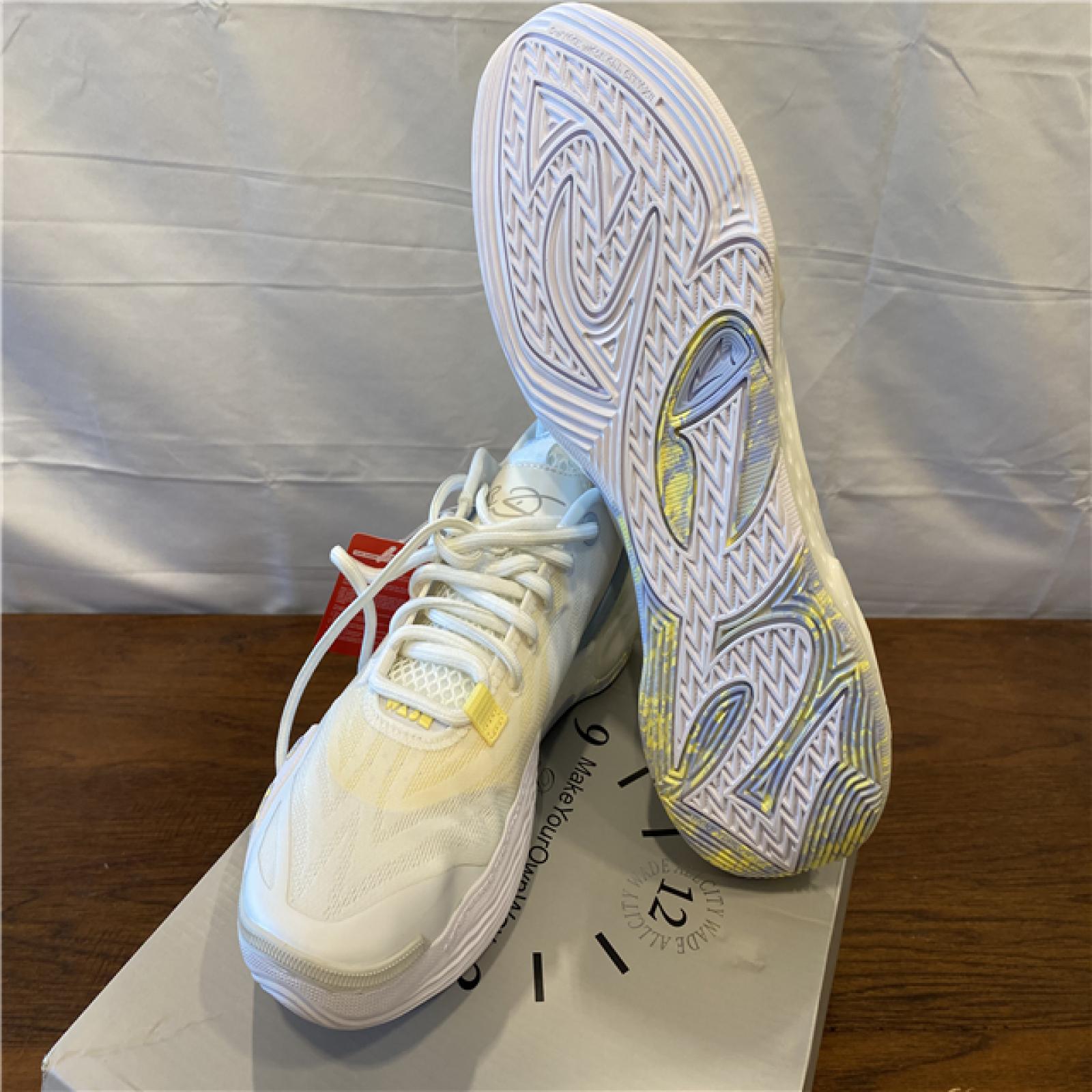 NEW! Li-Ning Wade All City 12  - White Yellow Blue - 9.5
