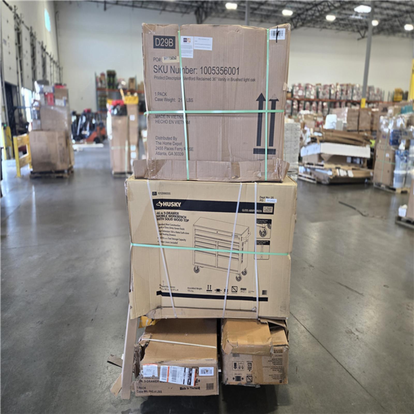 DALLAS LOCATION- AS-IS HOME IMPROVEMENT PALLET