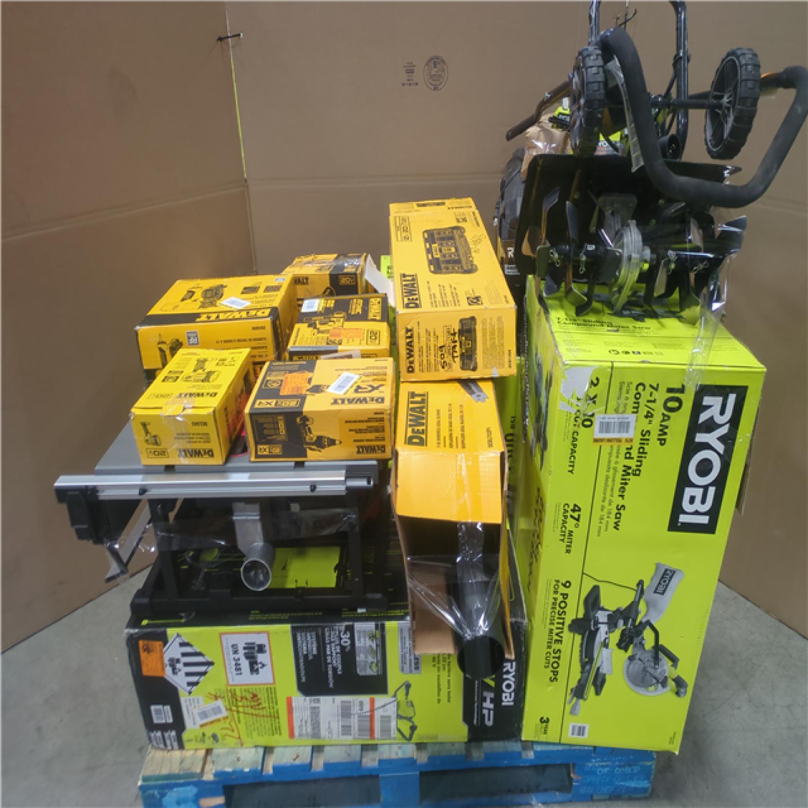 CALIFORNIA AS-IS TOOL PALLET
