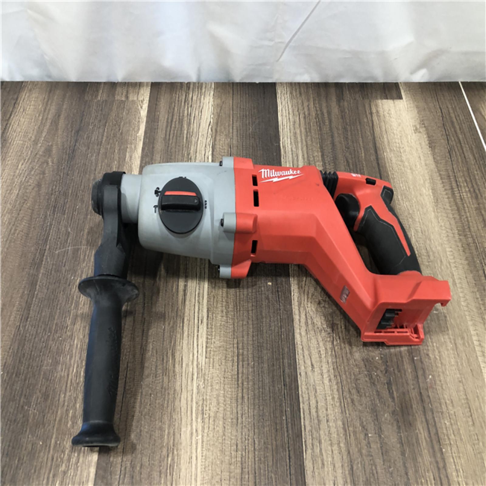 AS-IS Milwaukee 18V Lithium-Ion Brushless Cordless 1 in. SDS-Plus D-Handle Rotary Hammer (Tool-Only)