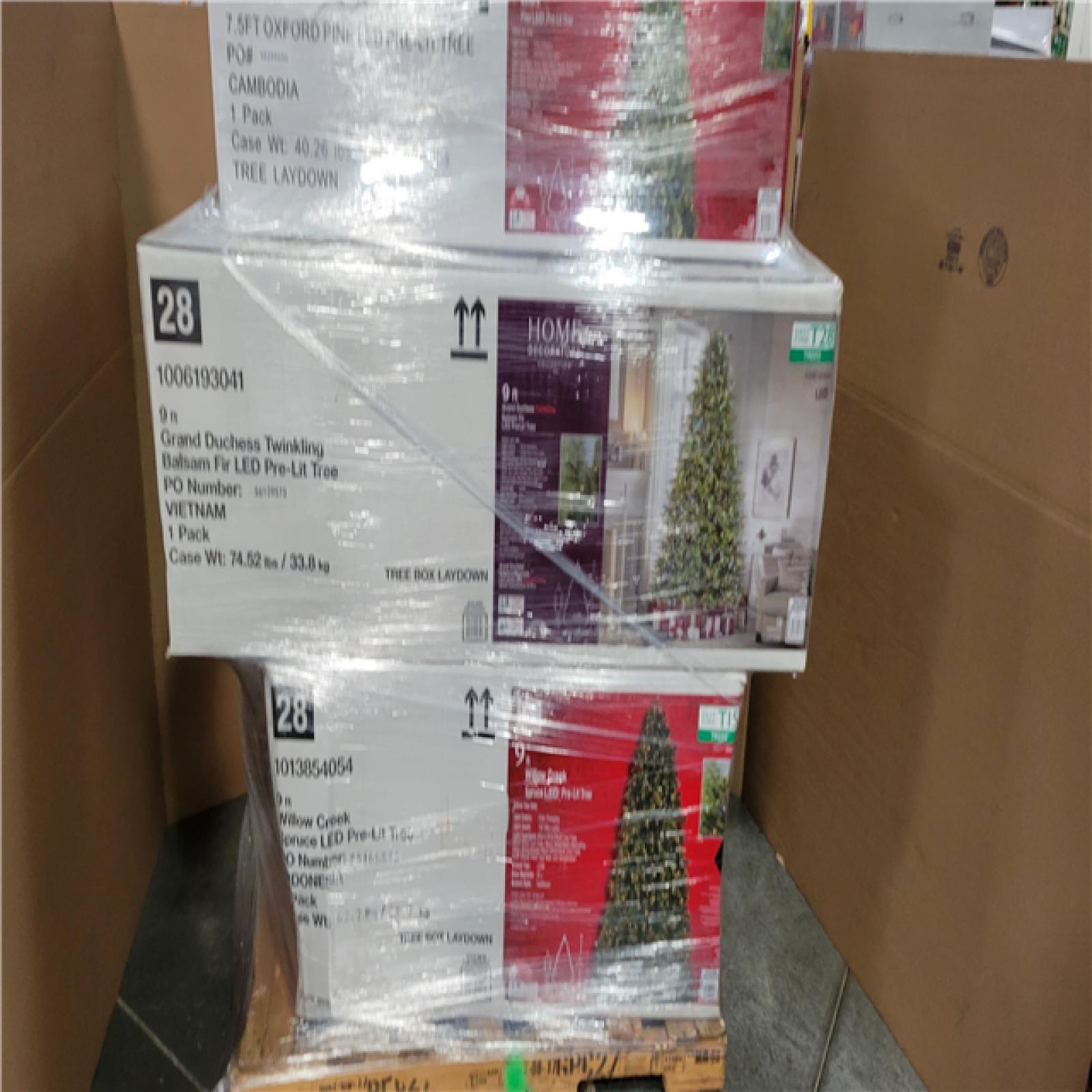 California AS-IS Holiday Pallet