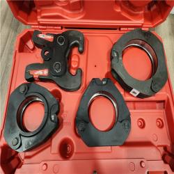 AS-IS- 2-1/2 in. - 4 in. CTS-V Pivoting Press Ring Kit for M18 FORCE LOGIC Press Tools