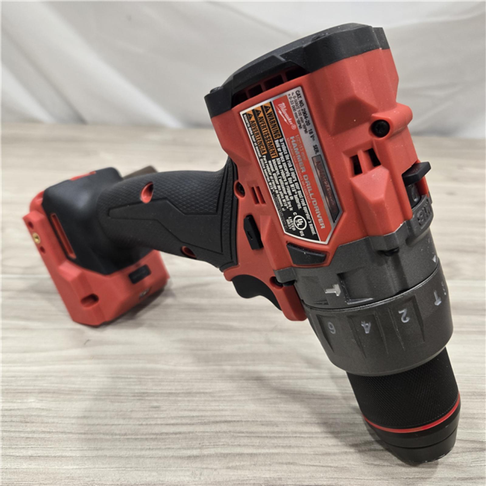 AS-IS MILWAUKEE FUEL 18V Cordless Hammer Drill and Impact Driver Combo Kit