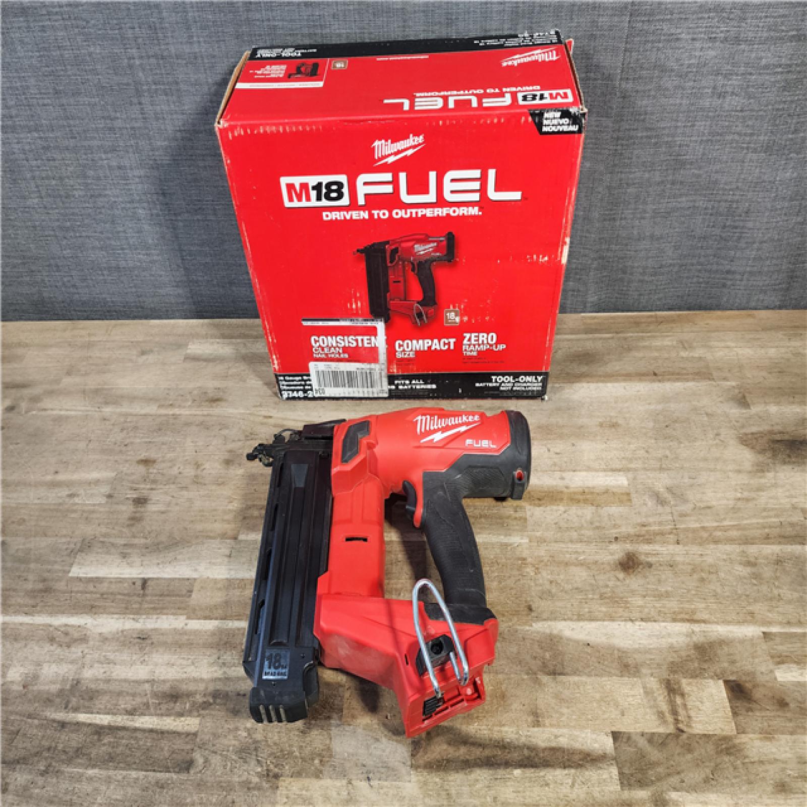 HOUSTON LOCATION - AS-IS Milwaukee M18 FUEL 18 Gauge Brad Nailer (TOOL ONLY)