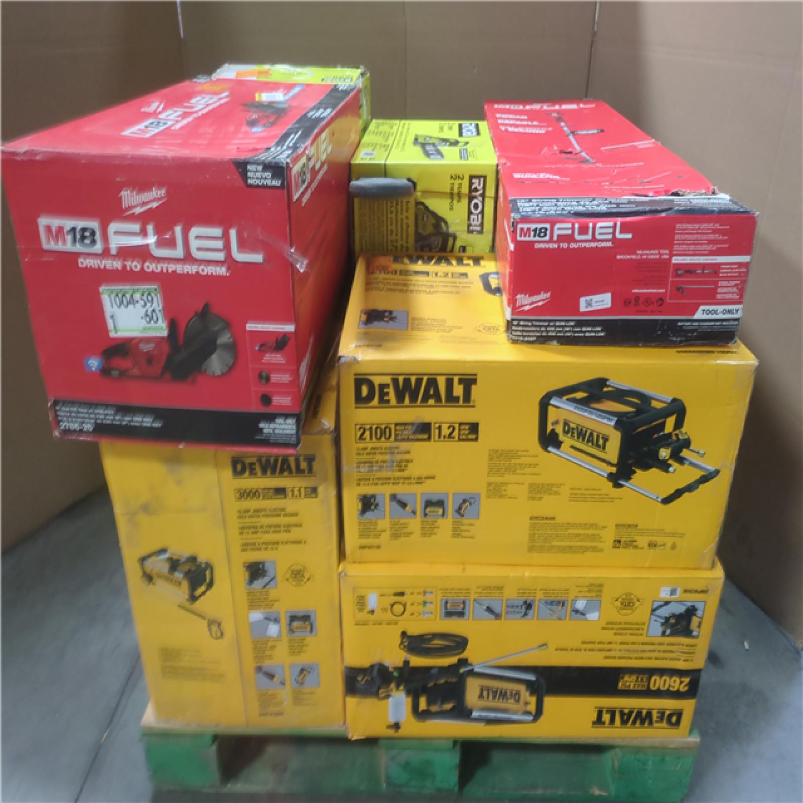 CALIFORNIA AS-IS TOOL PALLET
