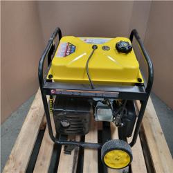 CALIFORNIA AS-IS CHAMPION 5 300/4 250-WATT DUAL FUEL PORTABLE  GENERATOR