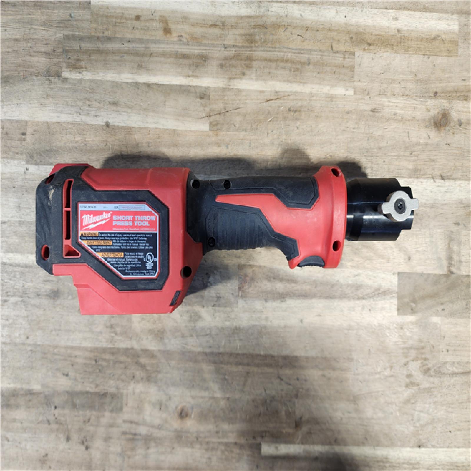 HOUSTON LOCATION - AS-IS Milwaukee M18 Short Throw Press Tool (TOOL ONLY)