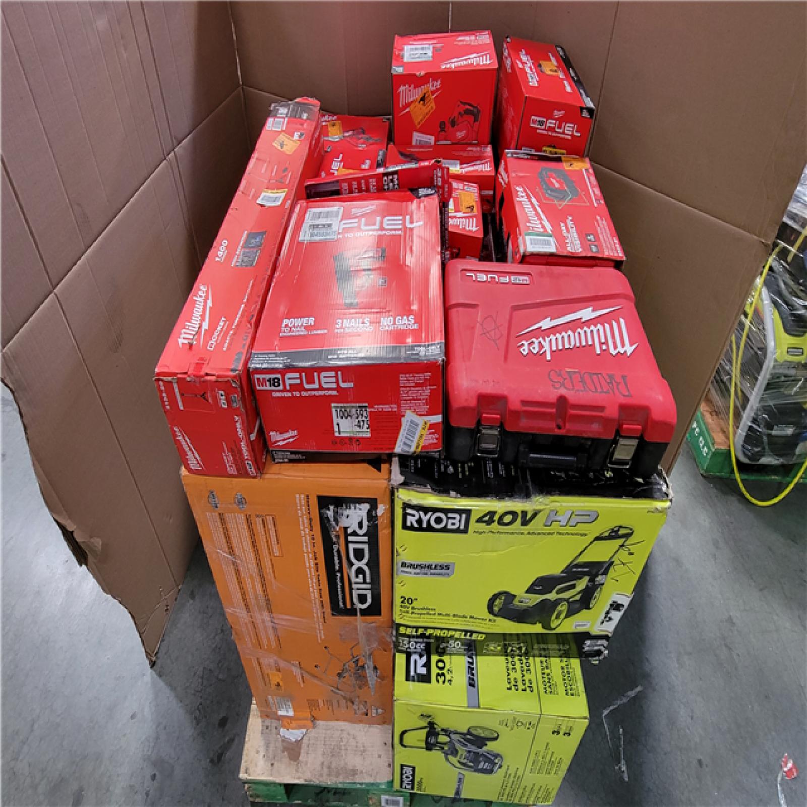 CALIFORNIA AS-IS TOOL PALLET