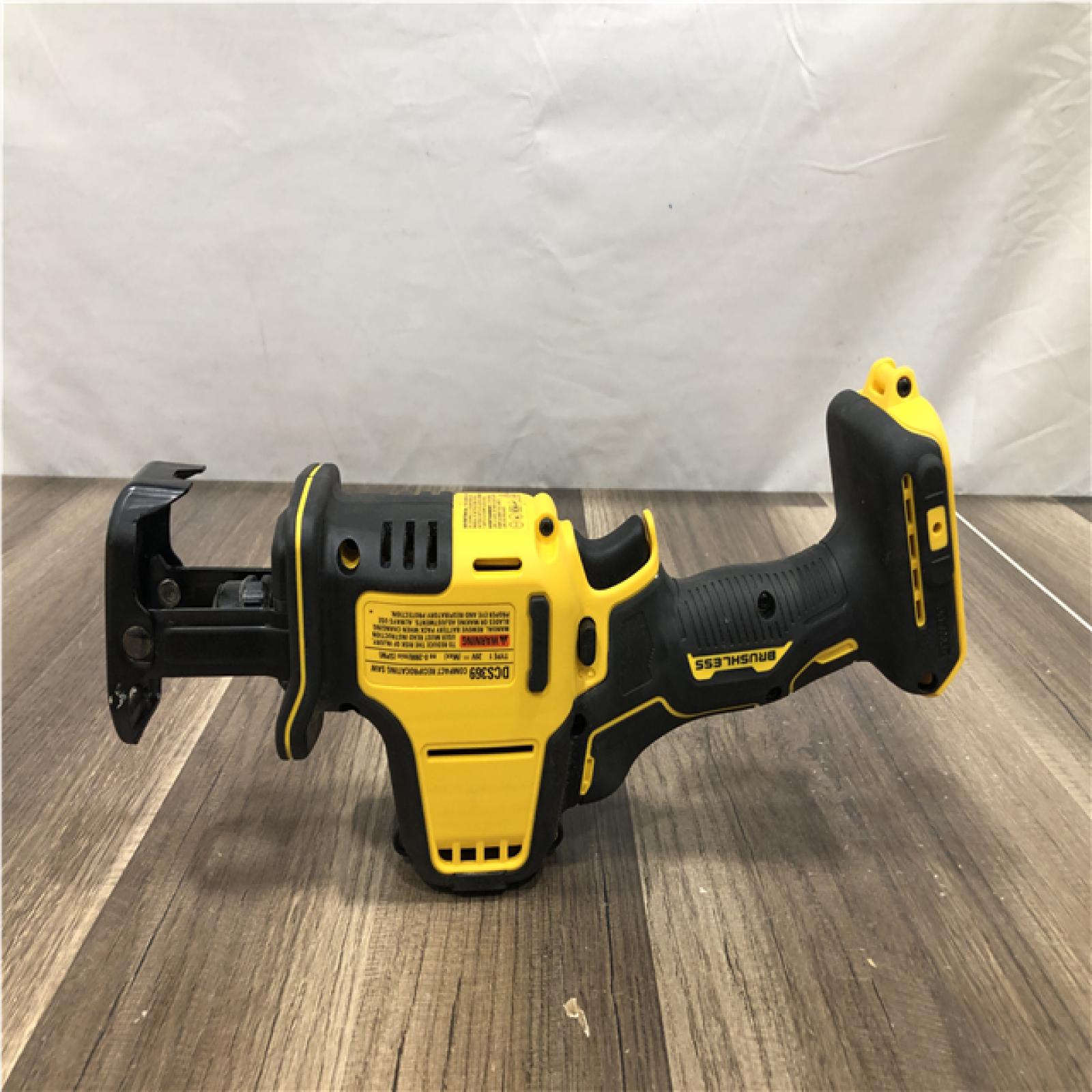 AS-IS DEWALT ATOMIC 20V MAX Cordless Brushless Compact Reciprocating Saw (Tool Only)