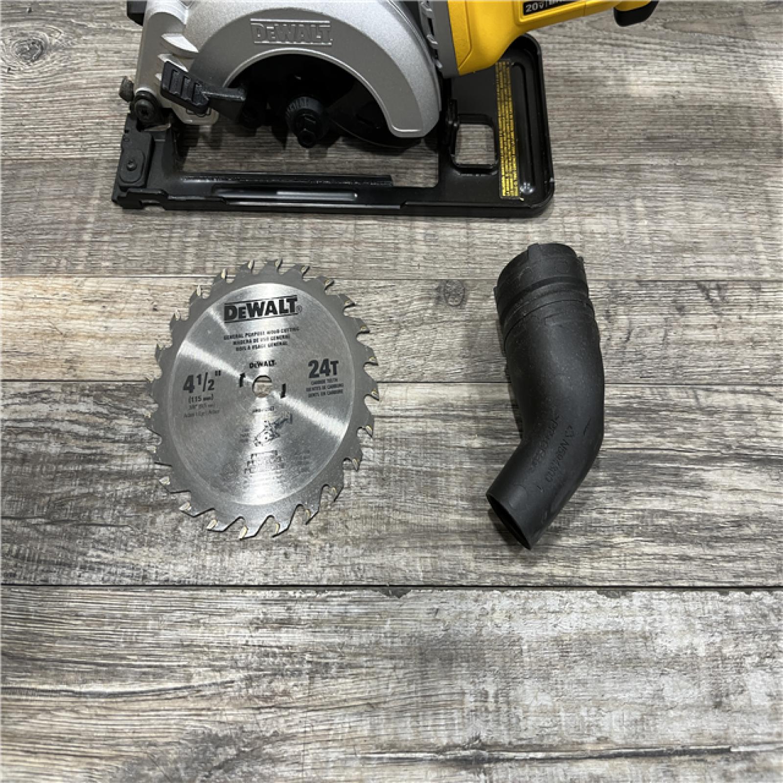 AS-IS DEWALT ATOMIC 20V MAX Cordless Brushless 4-1/2 in. Circular Saw (Tool Only)