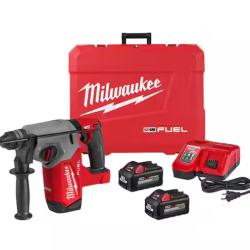 NEW!- Milwaukee M18 FUEL 18V Lithium-Ion Brushless 1 in. Cordless SDS-Plus Rotary Hammer Kit