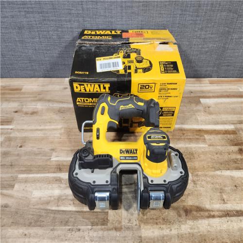 HOUSTON LOCATION - AS - IS DEWALT ATOMIC 20V MAX Cordless Brushless Compact 1-3/4 in. Bandsaw (Tool Only)