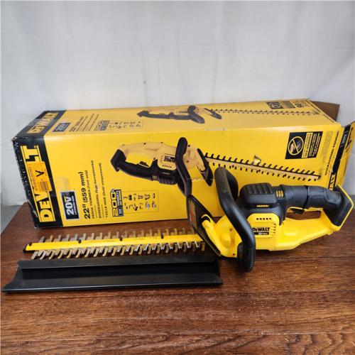 AS-IS DEWALT 20V MAX Lithium-Ion Cordless 22 in. Hedge Trimmer (Tool Only)