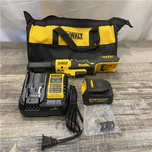AS-IS DEWALT 20-Volt Maximum Lithium-Ion 3/8 in. and 1/2 in. Cordless Ratchet Kit
