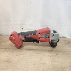 AS-IS- Milwaukee 18V Lithium-Ion Brushless Cordless 4-1/2 in./5 in. Grinder w/Paddle Switch (Tool-Only)