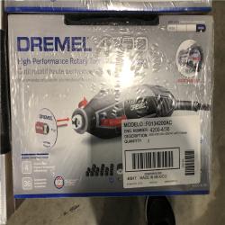 DALLAS LOCATION - Dremel 4200 Series 1.6 Amp Variable Speed Corded Rotary Tool Kit with 36 Accessories 4 Attachments and Carrying Case PALLET- (20 UNITS)